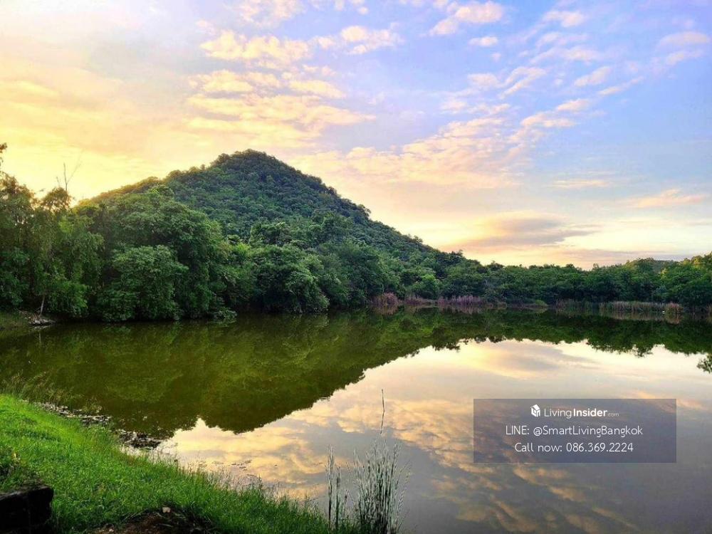 ขาย ที่ดิน ราชบุรี วิวเขา มีบึงน้ำใหญ่ เป็นส่วนตัว มีทางเข้าหลัก 2 ทาง จากถนนเพชรเกษม เพียง 3 นาทีขนาด 27 ไร่ 2 งาน 35 ตร.ว - 5