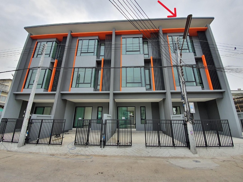 ขาย ทาวน์โฮม 3 ชั้น หลังริม กลางเมืองราชบุรี ที่พักอาศัย homeoffice สวยพร้อมอยู่ 24 ตารางวา