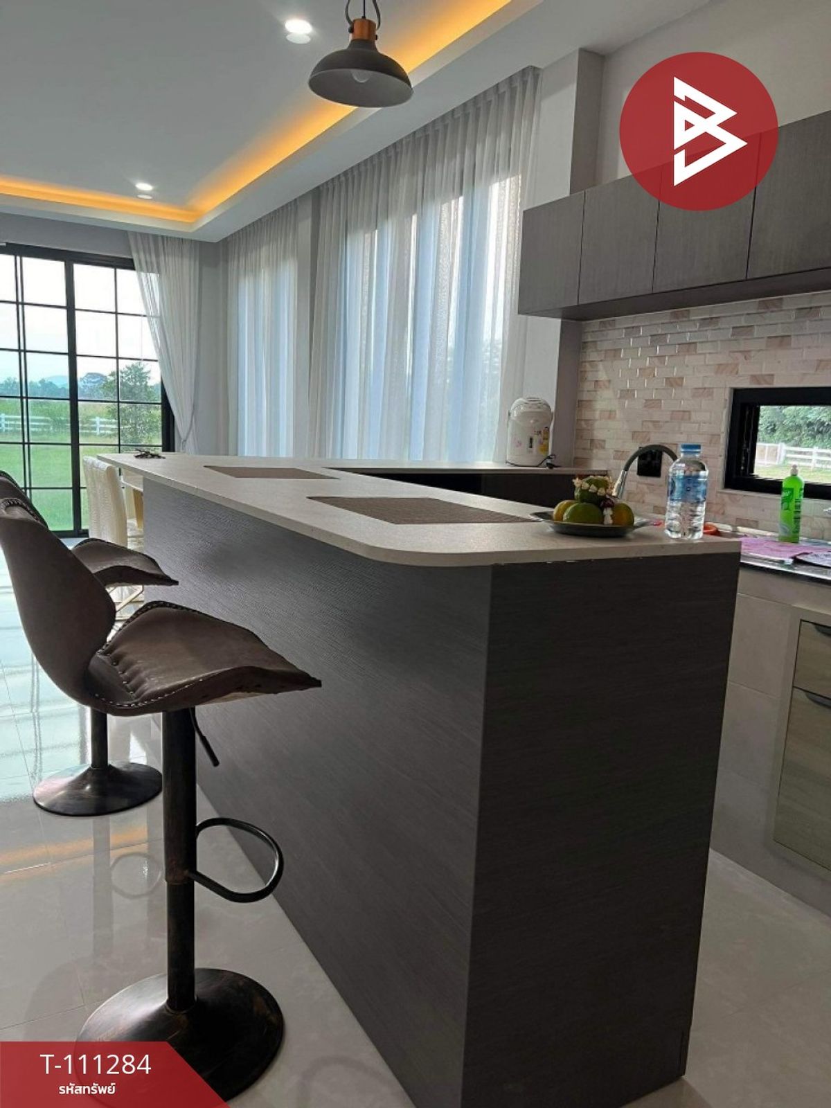 ขายบ้านเดี่ยวสไตล์รีสอร์ท เนื้อที่ 3 ไร่ 91.8 ตร.วา จอมบึง ราชบุรี - 12